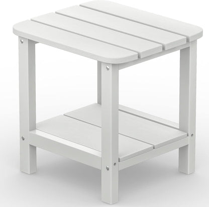 🌿 Adirondack Outdoor Side Table – Stylish & Weather-Resistant 🌞
