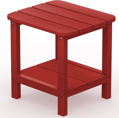 🌿 Adirondack Outdoor Side Table – Stylish & Weather-Resistant 🌞