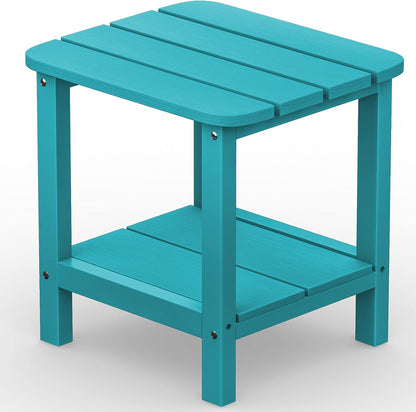 🌿 Adirondack Outdoor Side Table – Stylish & Weather-Resistant 🌞