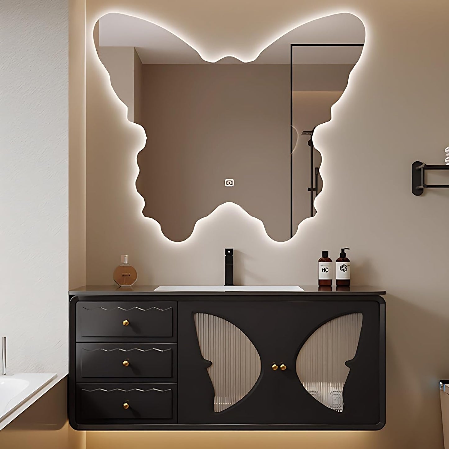 Elegant Floating Bathroom Vanity Set – Modern Style & Functional Storage