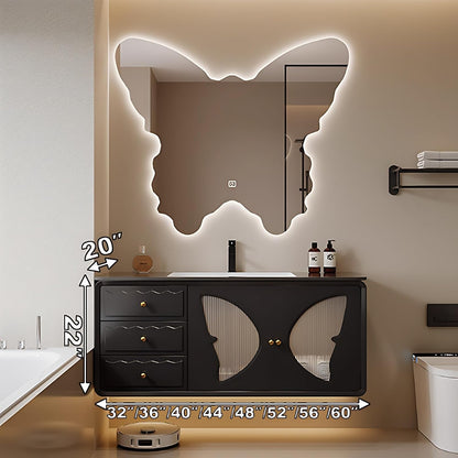 Elegant Floating Bathroom Vanity Set – Modern Style & Functional Storage