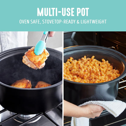 🍲 Extra-Large 6QT Ceramic Slow Cooker – Healthy, Family-Ready & Programmable ✨