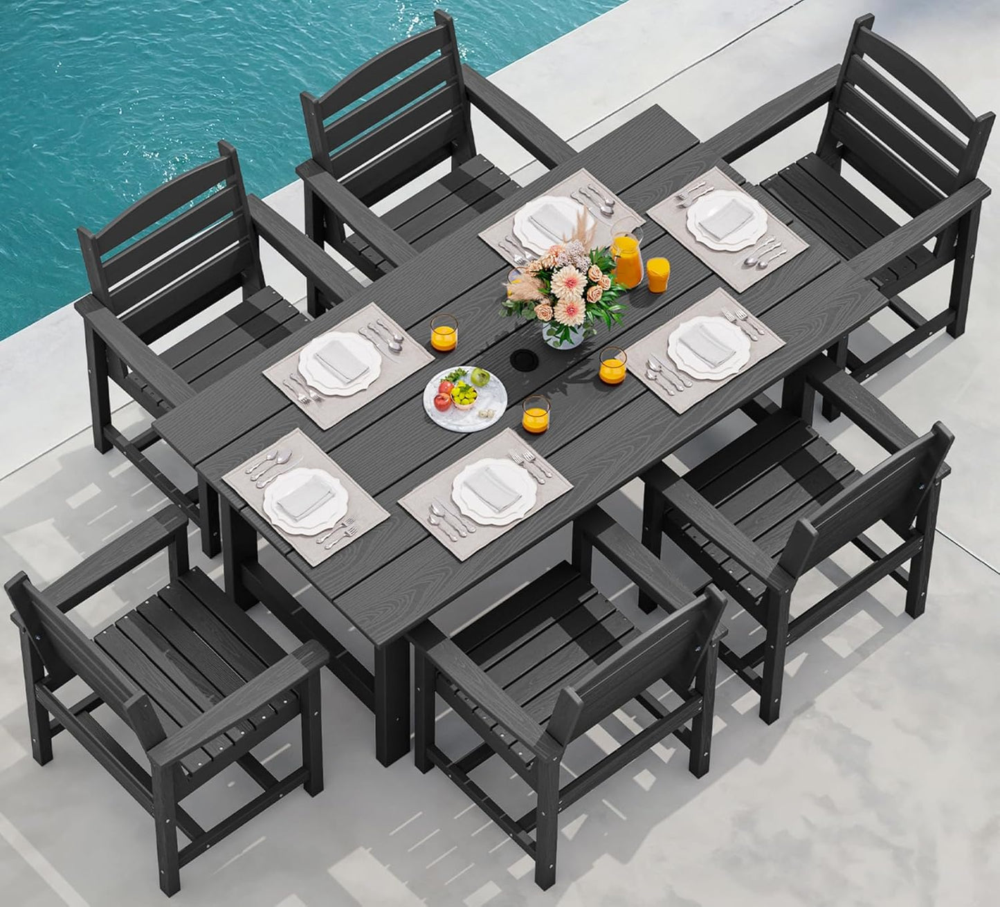 🌞 12-Piece Outdoor Dining Set – Stylish Patio Comfort & Family Gatherings 🍽️✨