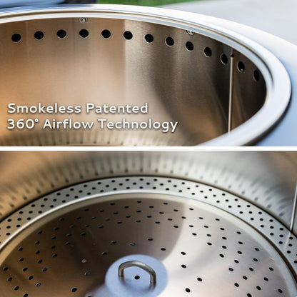 🔥 Outdoor Patio Fire Pit Set – Smokeless & Weather-Resistant 🌟 Perfect for Cozy Nights!