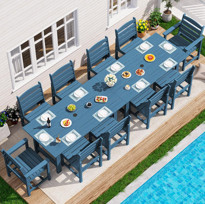🌞 12-Piece Outdoor Dining Set – Stylish Patio Comfort & Family Gatherings 🍽️✨