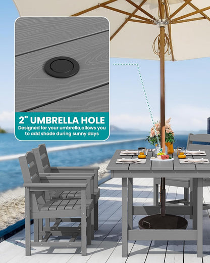 🌞 12-Piece Outdoor Dining Set – Stylish Patio Comfort & Family Gatherings 🍽️✨