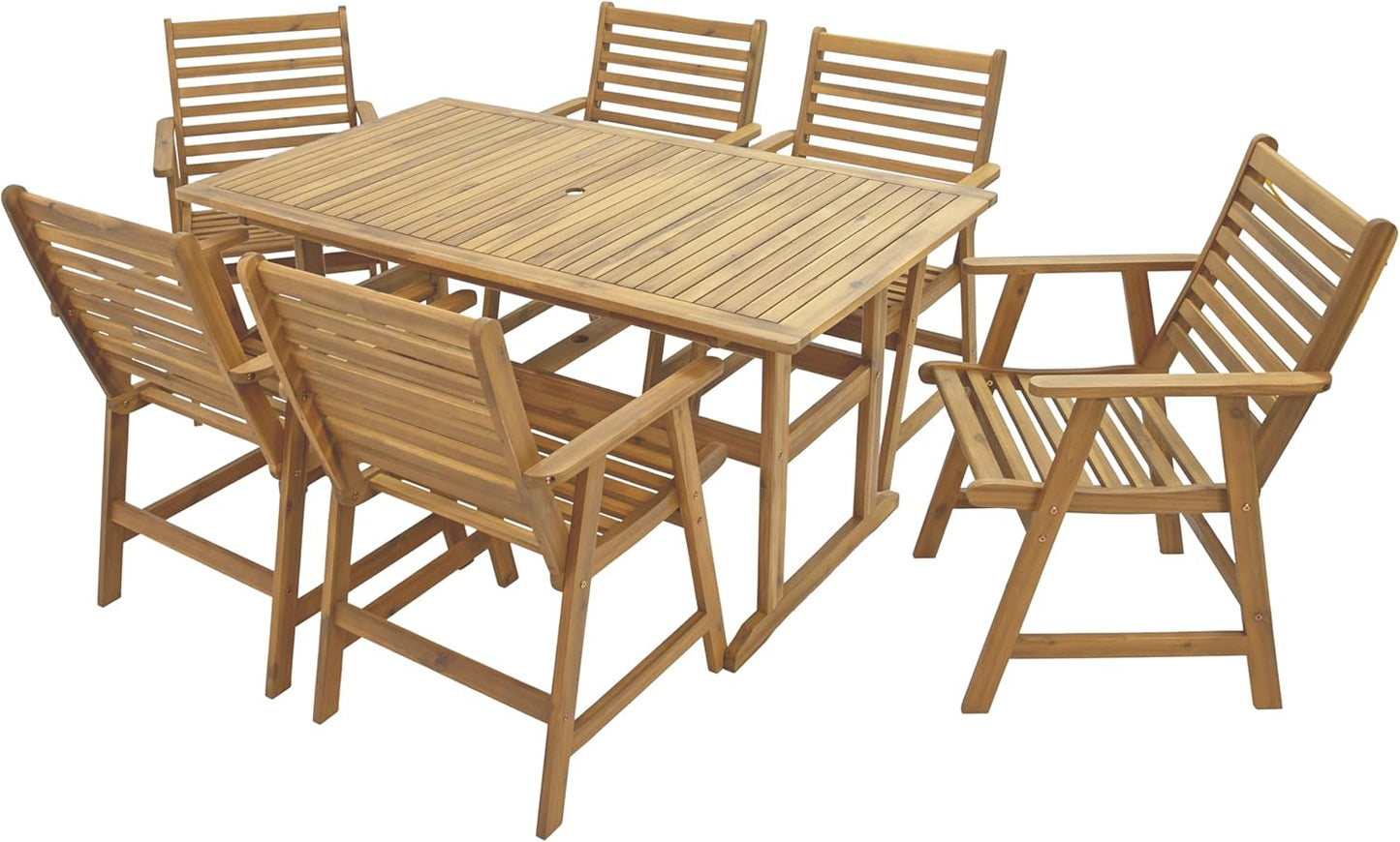 🌞 Cozy 7-Piece Outdoor Patio Dining Set – Relax, Dine & Enjoy Alfresco 🍹🍽️