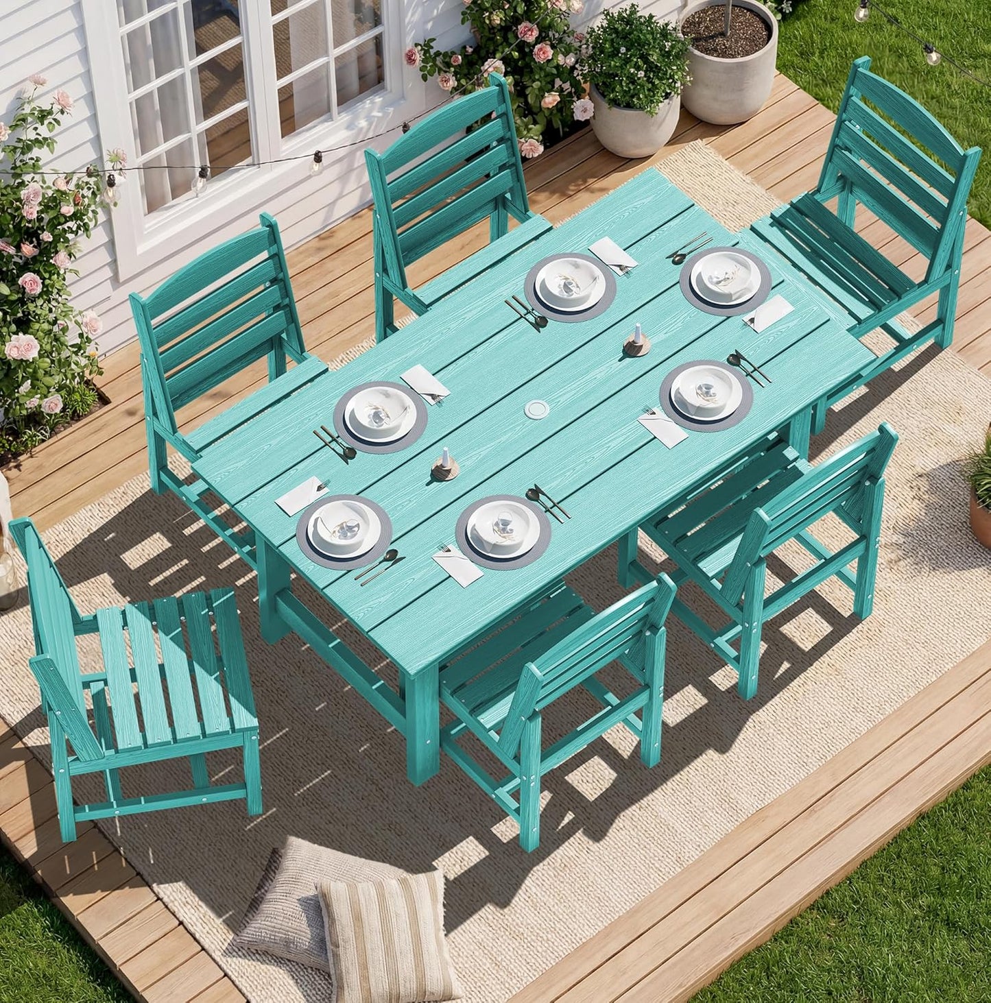 🌞 12-Piece Outdoor Dining Set – Stylish Patio Comfort & Family Gatherings 🍽️✨